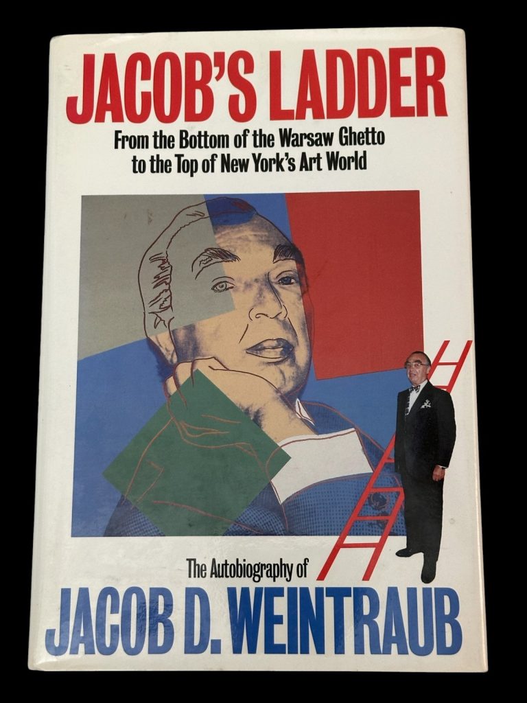 Jacob D Weintraub New York Art Dealer Holocaust Survivor Signed Autograph Book