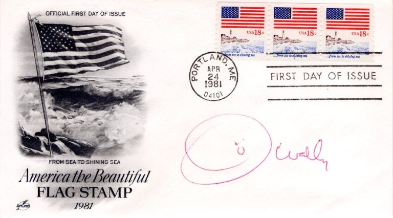 Wally Funk Blue Origin Astronaut NASA Mercury 13 Aviator Signed Autograph FDC