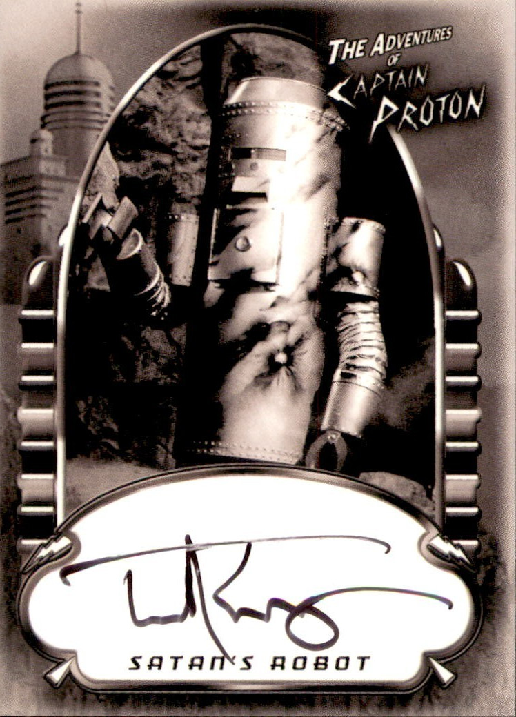 Tarik Ergin As Satan's Robot The Complete Star Trek Voyager Autograph Card