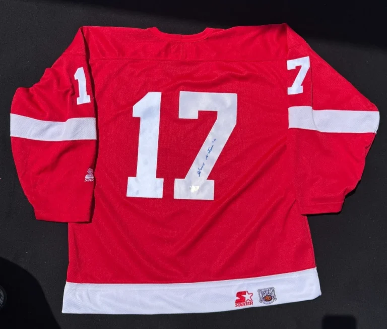 Harry Watson Signed Detroit Red Wings XL Starter Jersey NWOT Beckett COA