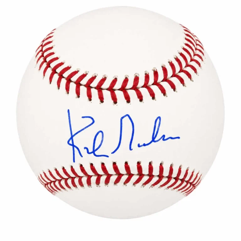 Kirk Gibson (DODGERS) Signed Rawlings Offiical MLB Baseball - (SCHWARTZ COA)