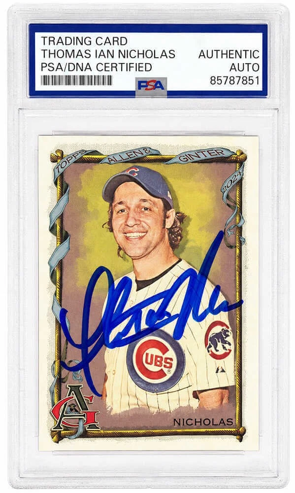 Thomas Ian Nicholas Signed 2023 Topps Allen & Ginter Trading Card #285 (PSA/DNA)