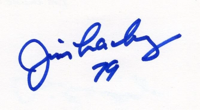 Jim Lachey Ohio State Washington Redskins Super Bowl Champ Signed Autograph JSA