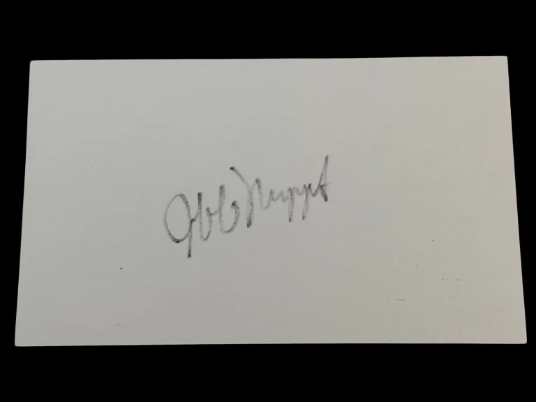 Jeff Maggert PGA Golf Texas A&M Aggies Ryder Cup Presidents Signed Autograph JSA