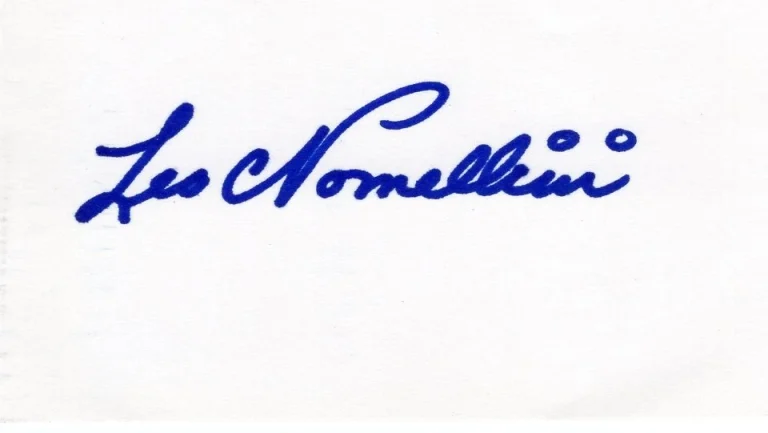 Leo Nomellini San Francisco 49ers Minnesota Golden Goph HOF Signed Autograph JSA