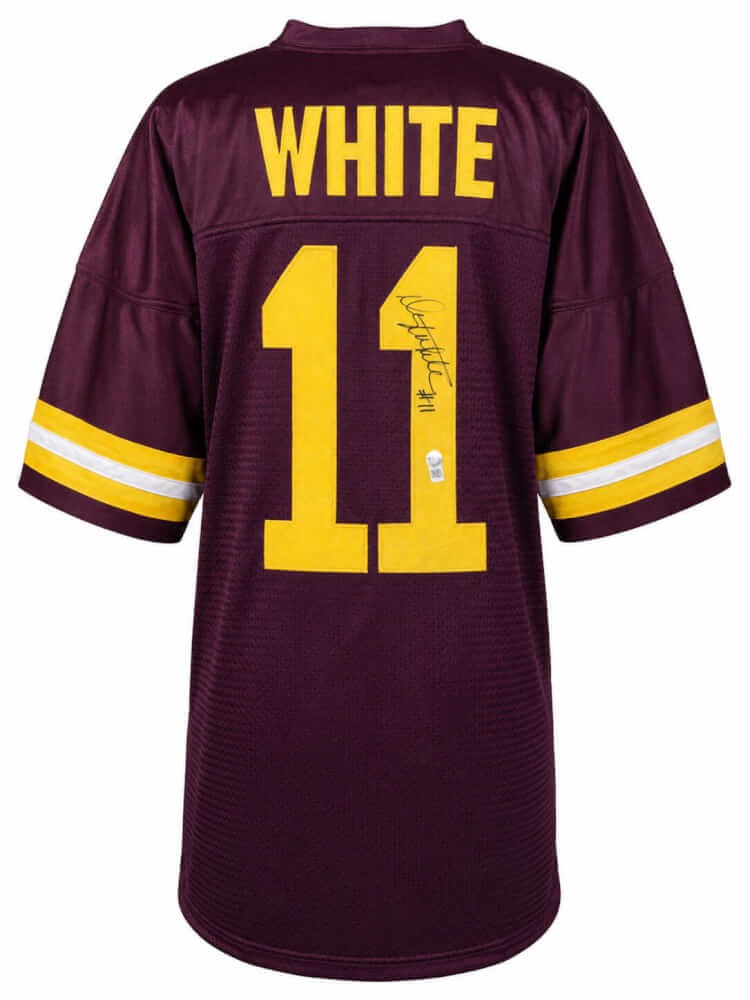 Danny White Signed Maroon Custom College Football Jersey - (SCHWARTZ SPORTS COA)