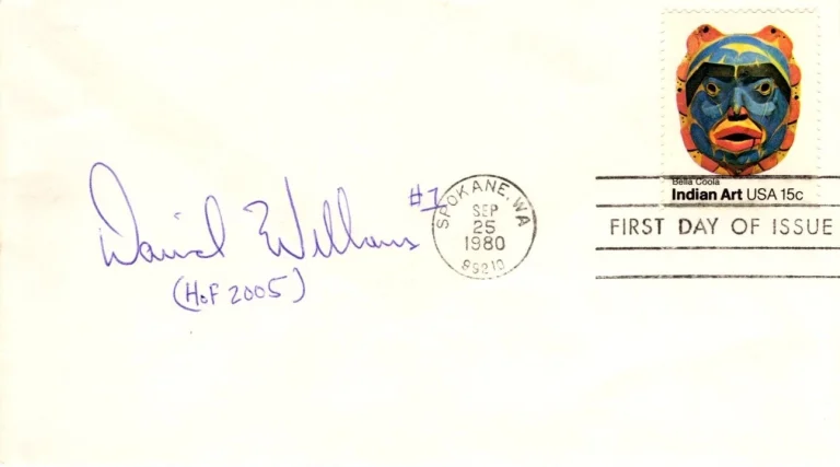 David Williams	Illinois Fighting Illini College HOF BC Lions Signed Autograph