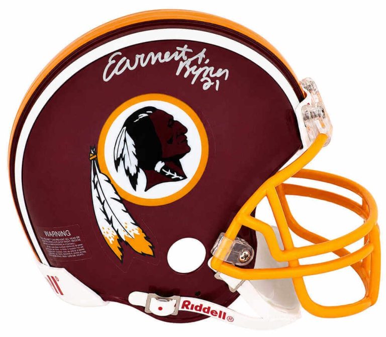 Earnest Byner Signed Redskins T/B Riddell (VSR4) Mini Helmet - (SCHWARTZ COA)