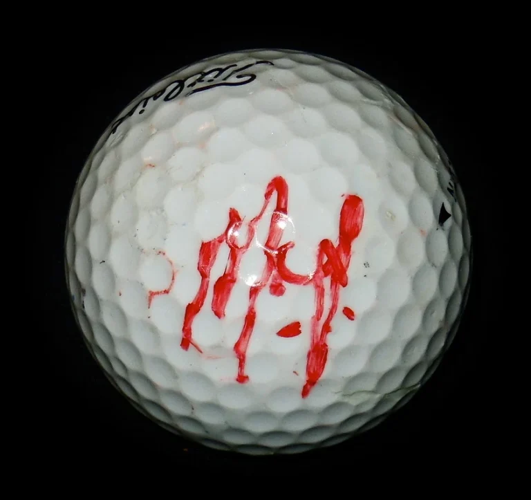 MARCUS FRASER AUTOGRAPHED USED GOLF BALL (PGA) W/ PROOF!