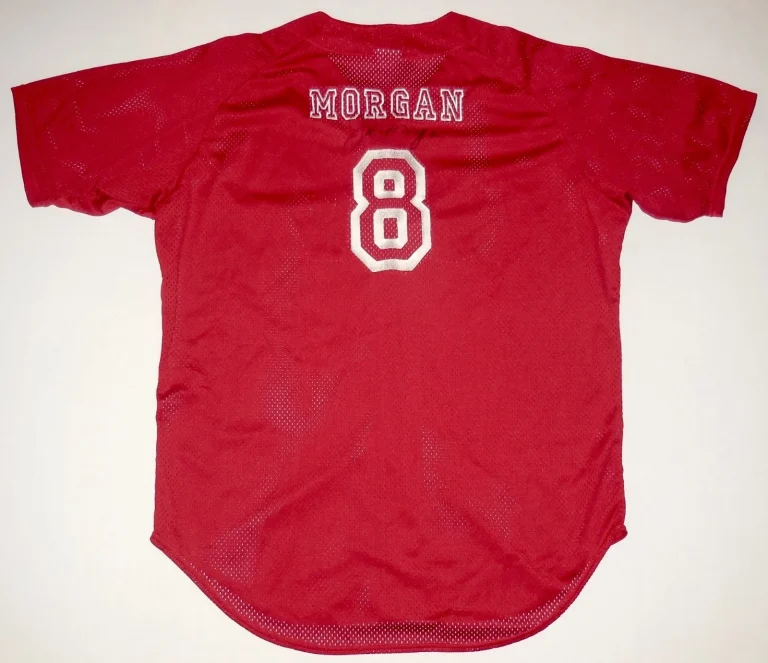 JOE MORGAN AUTOGRAPHED RAWLINGS 2000 NABISCO ALL-STARS JERSEY (CINCINNATI REDS)