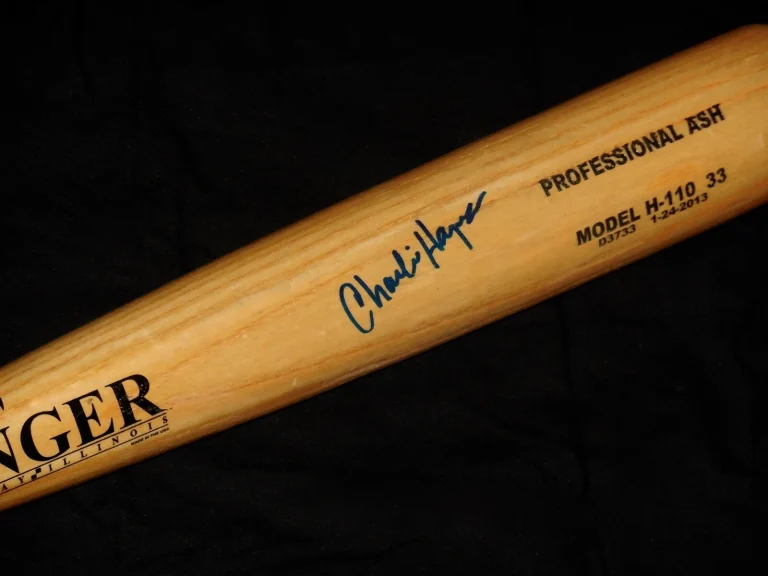CHARLIE HAYES AUTOGRAPHED BAT (NEW YORK YANKEES) - Spring Training Used Bat!