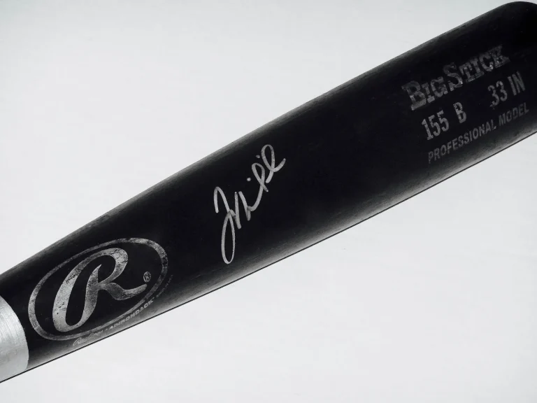 WILL MIDDLEBROOKS AUTOGRAPHED BAT (BOSTON RED SOX) - Spring Training Used Bat!