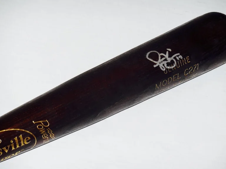 SCOTT KAZMIR AUTOGRAPHED BAT (TAMPA BAY RAYS) - Spring Training Used Bat!