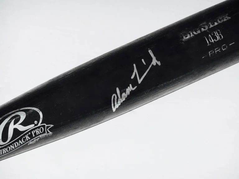 ADAM LIND AUTOGRAPHED BAT (TORONTO BLUE JAYS) - Spring Training Used Bat!
