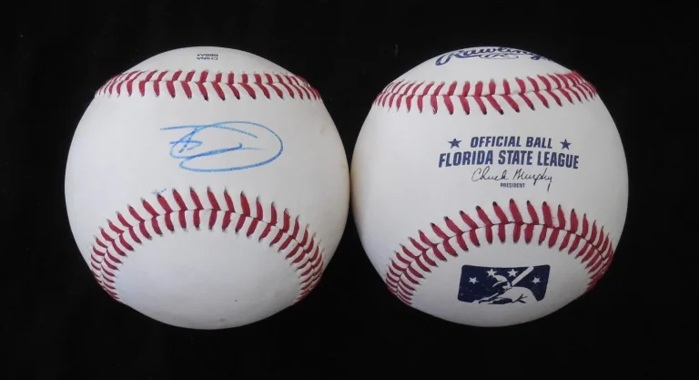 TYRELL JENKINS AUTOGRAPHED GAME USED FSL BASEBALL (BRAVES) W/ COA!