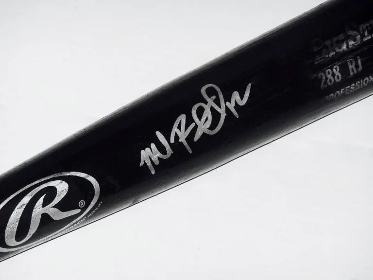MARK REYNOLDS AUTOGRAPHED BAT (COLORADO ROCKIES) - Spring Training Used Bat!