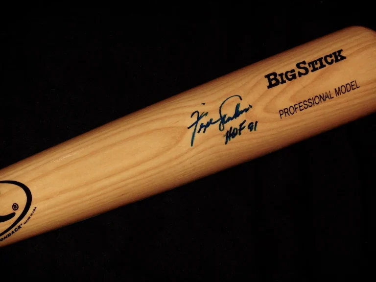 FERGUSON JENKINS AUTOGRAPHED RAWLINGS BAT (CHICAGO CUBS) - W/ COA!