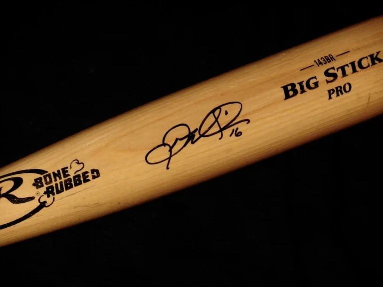 DOUG MIENTKIEWICZ AUTOGRAPHED BAT (BOSTON RED SOX) - Spring Training Used Bat!