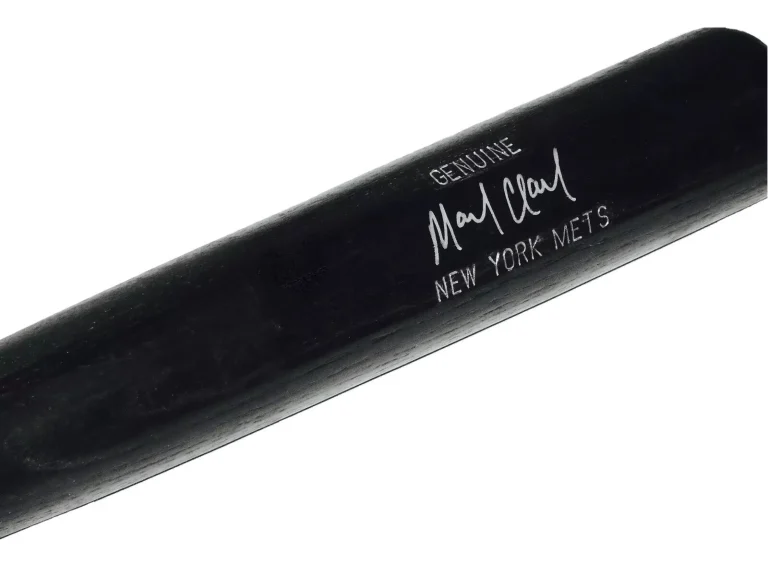 MARK CLARK AUTOGRAPHED LOUISVILLE SLUGGER BAT (NEW YORK METS) - W/ COA!