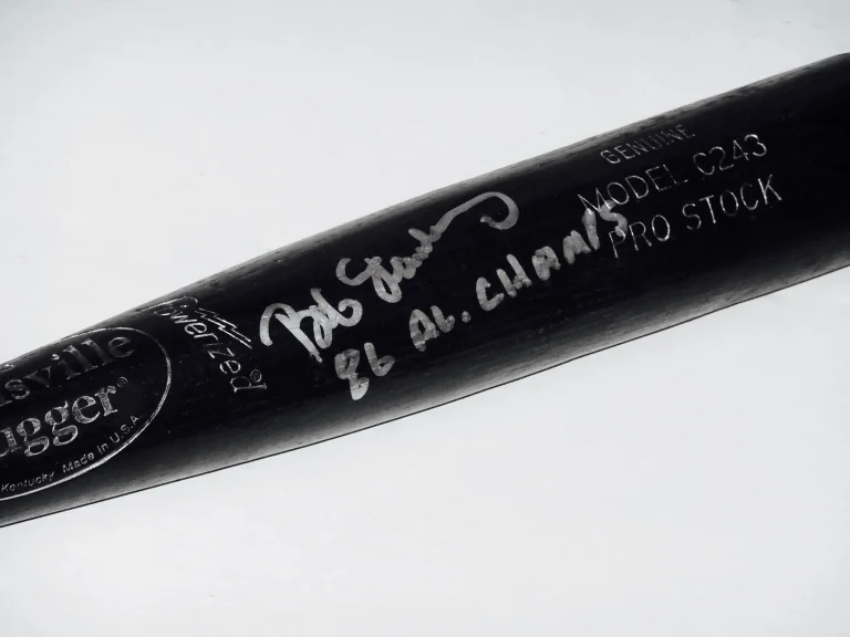BOB STANLEY AUTOGRAPHED BAT (BOSTON RED SOX) - Spring Training Used Bat!