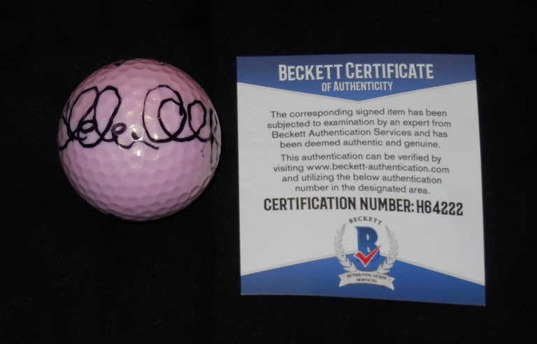 HELEN ALFREDSSON AUTOGRAPHED GOLF BALL (1993 ANA INSPIRATION WINNER) - BAS COA!