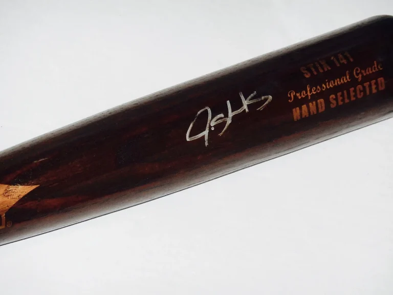 JAMES SHIELDS AUTOGRAPHED BAT (TAMPA BAY RAYS) - Spring Training Used Bat!