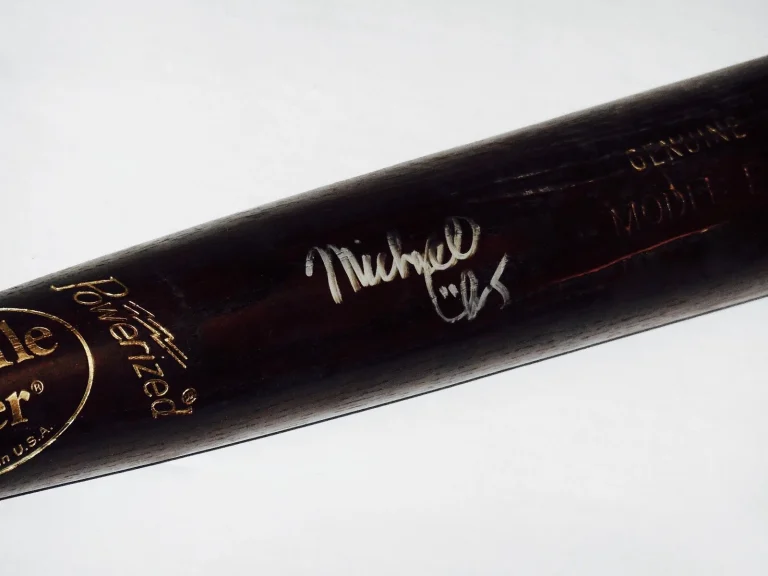 MICHAEL CHAVIS AUTOGRAPHED BAT (BOSTON RED SOX) - Spring Training Used Bat!