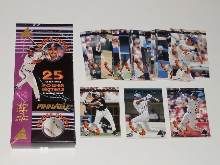 1994 PINNACLE 25 CARD BASEBALL SET - GRIFFEY, THOMAS, SOSA, PIAZZA, & MORE!