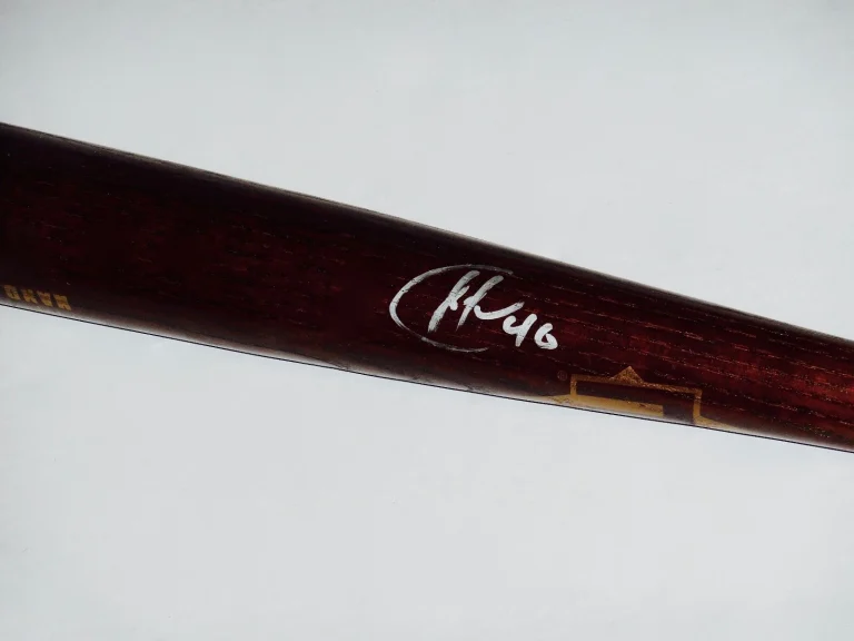 JOSE VALVERDE AUTOGRAPHED BAT (DETROIT TIGERS) - Spring Training Used Bat!