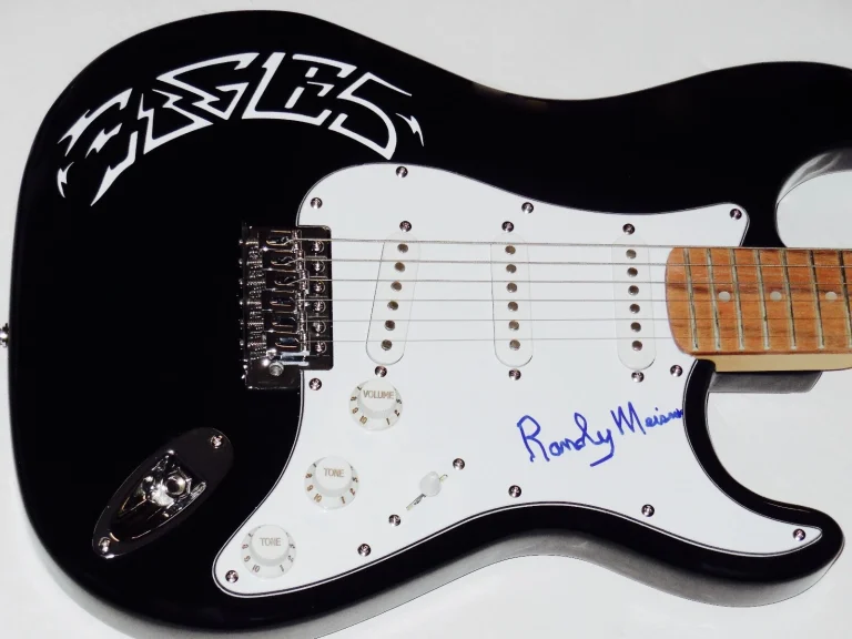 RANDY MEISNER AUTOGRAPHED GUITAR (EAGLES) - W/ COA!