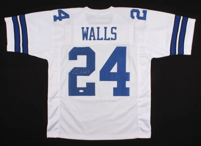 EVERSON WALLS AUTOGRAPHED CUSTOM JERSEY (DALLAS COWBOYS) - JSA COA!