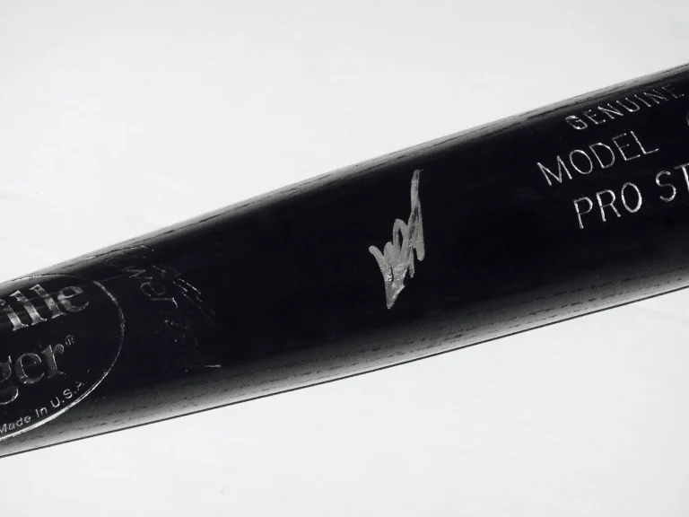 MIGUEL TEJADA AUTOGRAPHED BAT (BALTIMORE ORIOLES) - Spring Training Used Bat!
