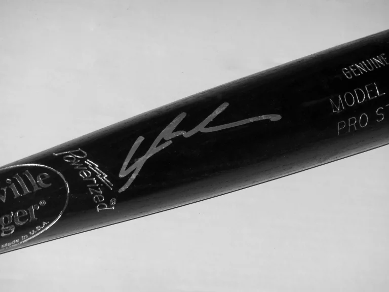 LARS ANDERSON AUTOGRAPHED BAT (BOSTON RED SOX) - Spring Training Used Bat!