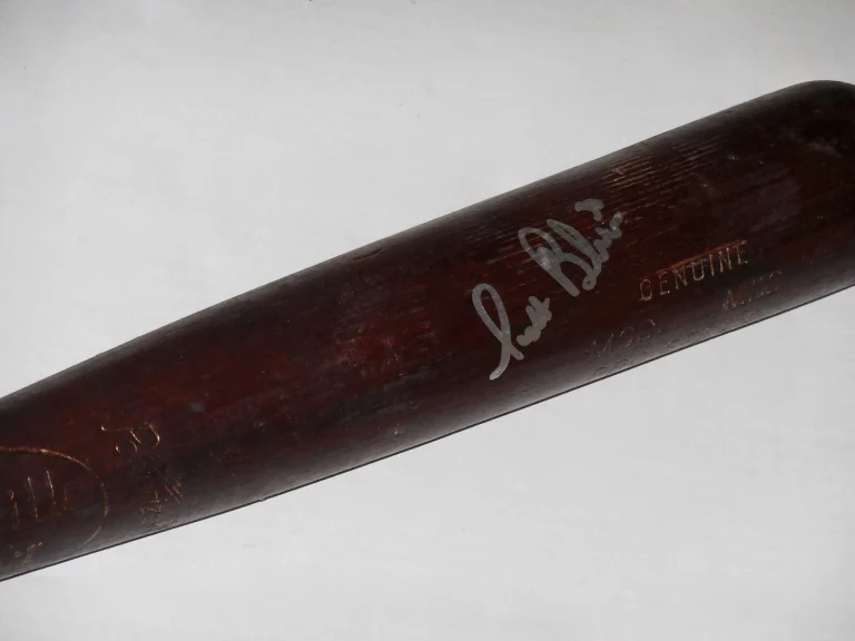 SCOTT BAKER AUTOGRAPHED BAT (MINNESOTA TWINS) - Spring Training Used Bat!