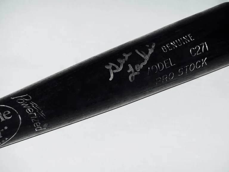 GENE LARKIN AUTOGRAPHED BAT (MINNESOTA TWINS) - Spring Training Used Bat!