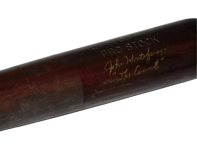 JOHN MONTEFUSCO AUTOGRAPHED BAT (SAN FRANCISCO GIANTS) - S. Training Used Bat!