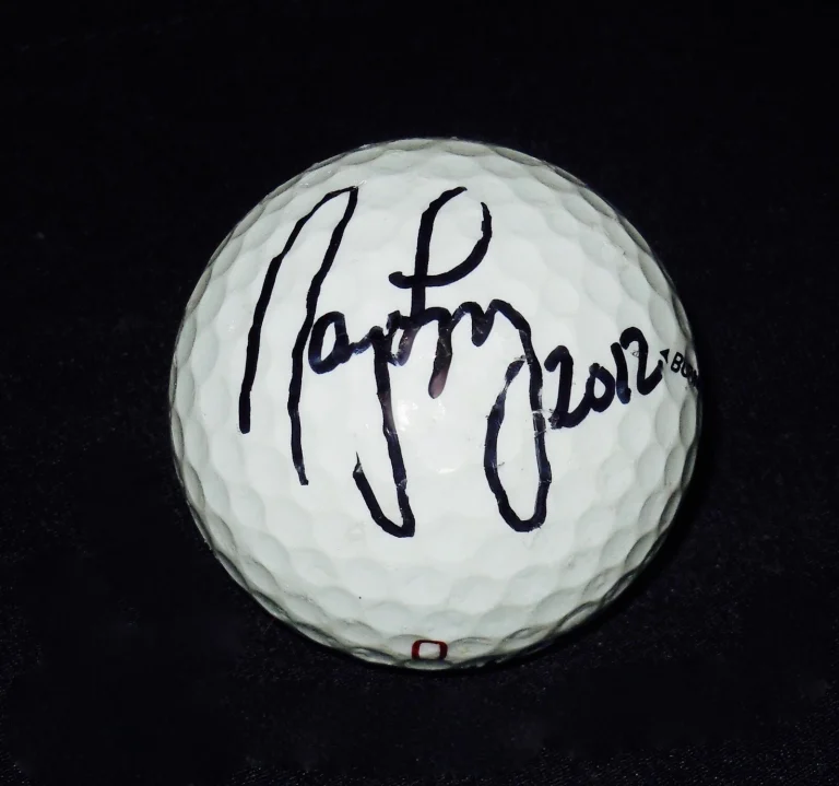 NANCY LOPEZ AUTOGRAPHED USED GOLF BALL (LPGA HALL OF FAMER) W/ COA!