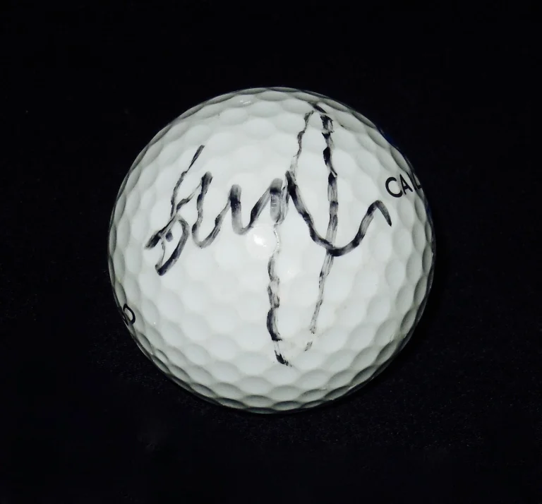 GRAEME MCDOWELL AUTOGRAPHED USED GOLF BALL (PGA) W/ COA!
