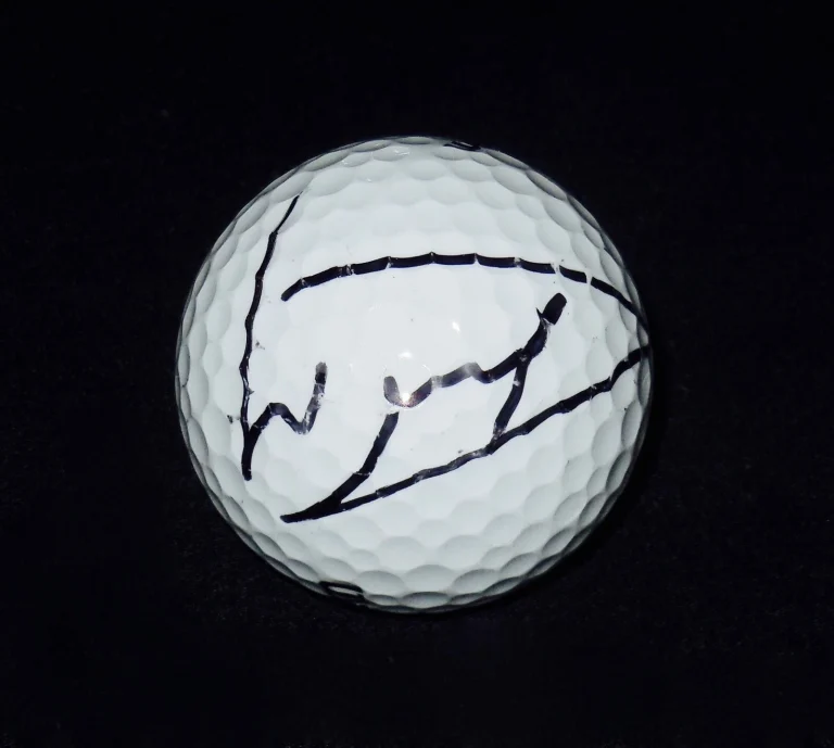 LUKE DONALD AUTOGRAPHED USED GOLF BALL (PGA) W/ COA!