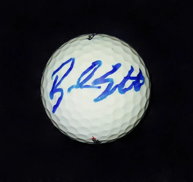 BRENDAN STEELE AUTOGRAPHED USED GOLF BALL (PGA) W/ COA!