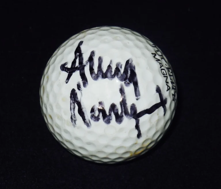 ANNA NORDQVIST AUTOGRAPHED USED GOLF BALL (LPGA) W/ COA!