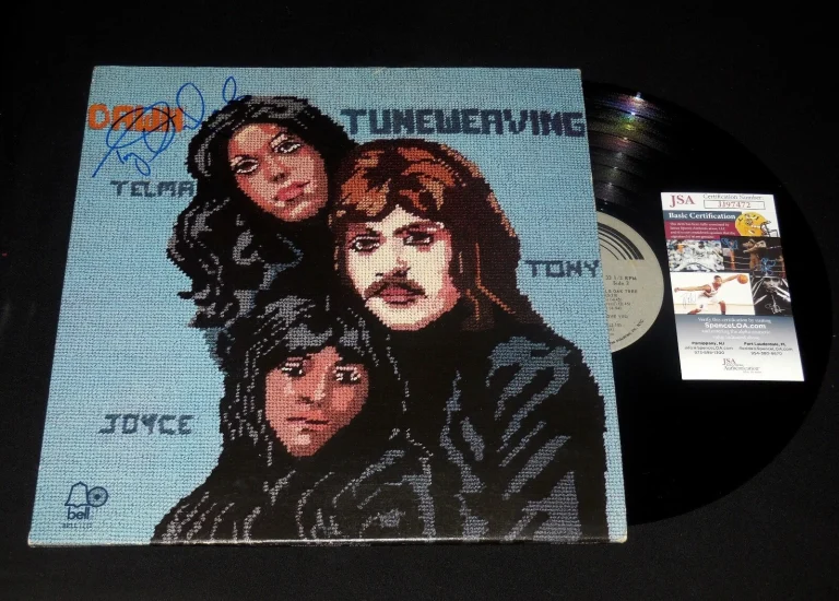 TONY ORLANDO AUTOGRAPHED VINYL RECORD ALBUM (TUNEWEAVING) - JSA COA!