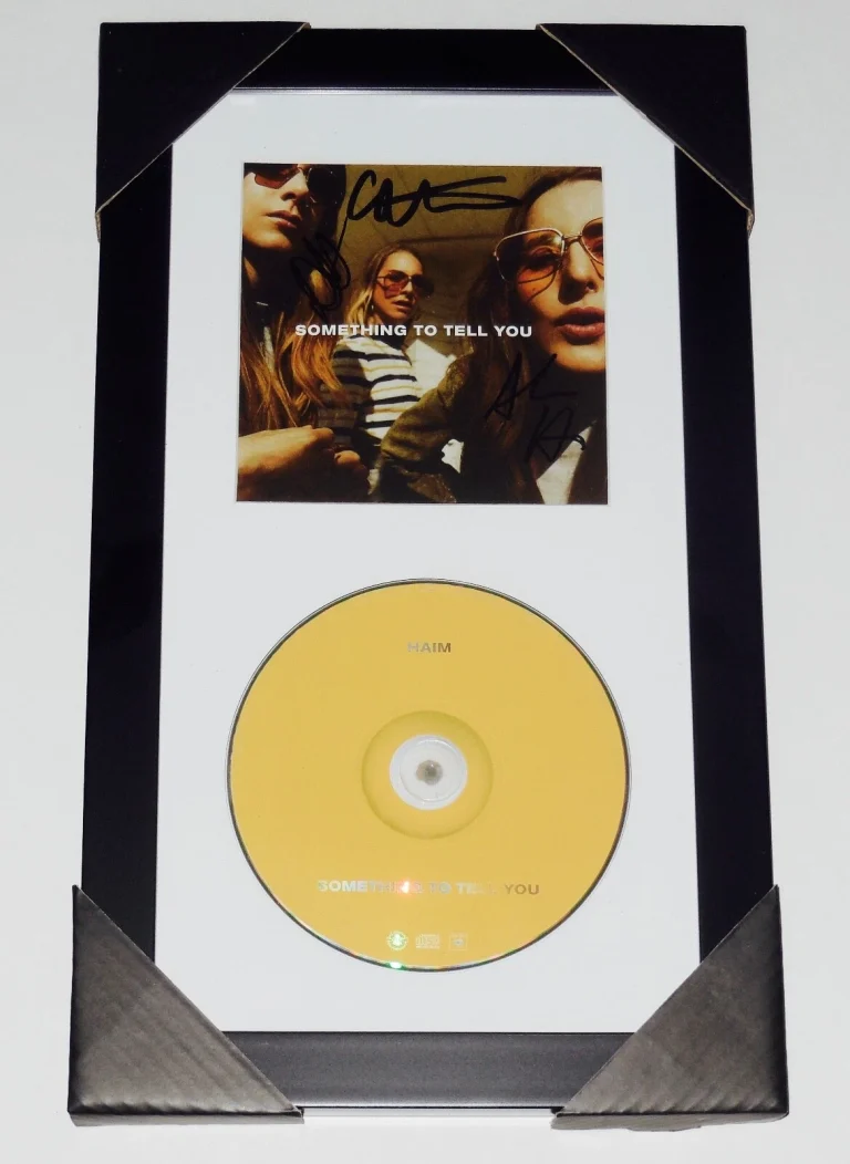 HAIM AUTOGRAPHED 