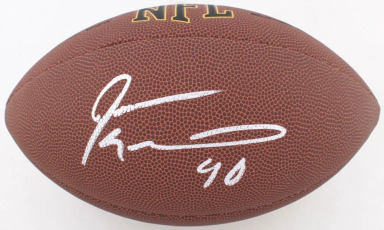 JEVON KEARSE AUTOGRAPHED FOOTBALL (TENNESSEE TITANS) - BECKETT COA!
