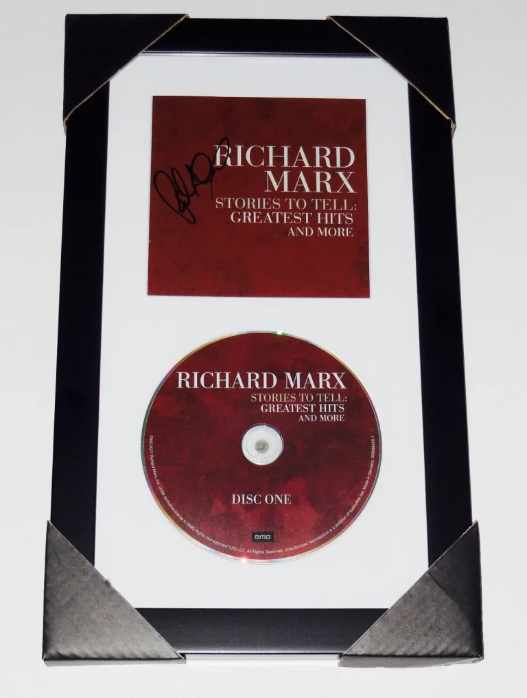 RICHARD MARX AUTOGRAPHED 