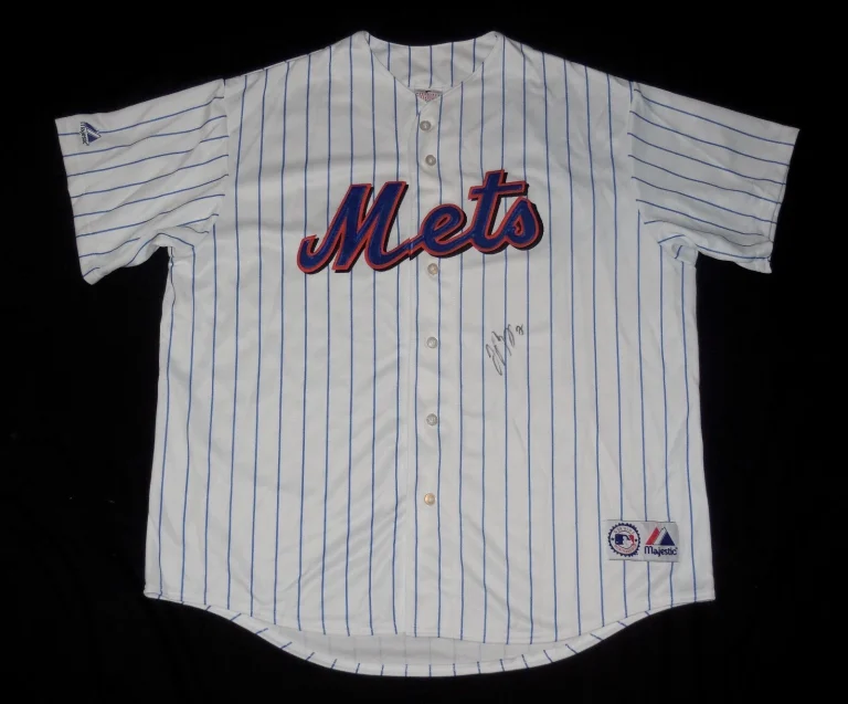 JOSE REYES AUTOGRAPHED JERSEY (NEW YORK METS) - 4X ALL-STAR!