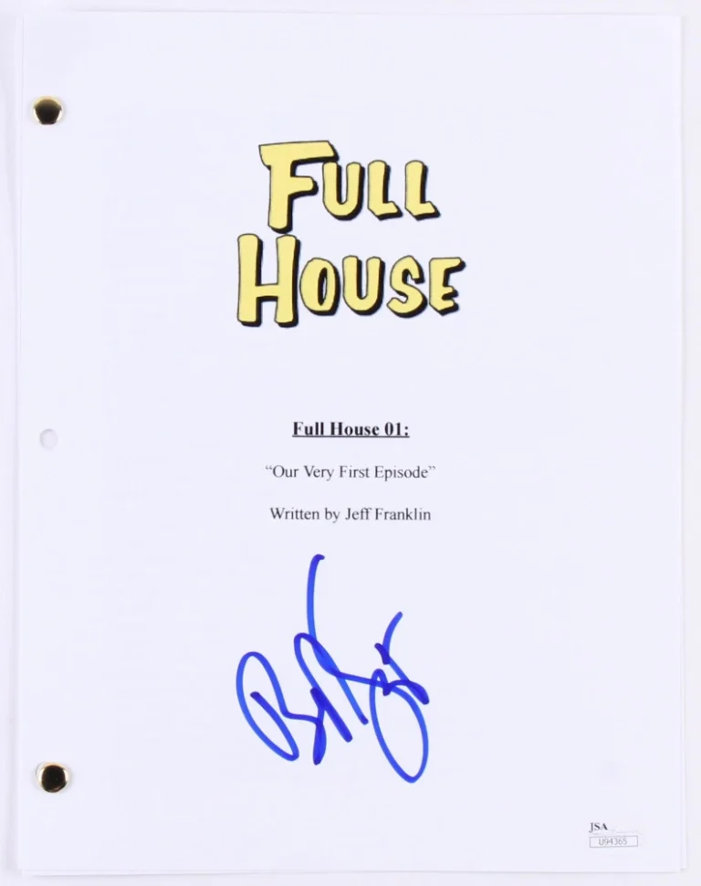 BOB SAGET AUTOGRAPHED 