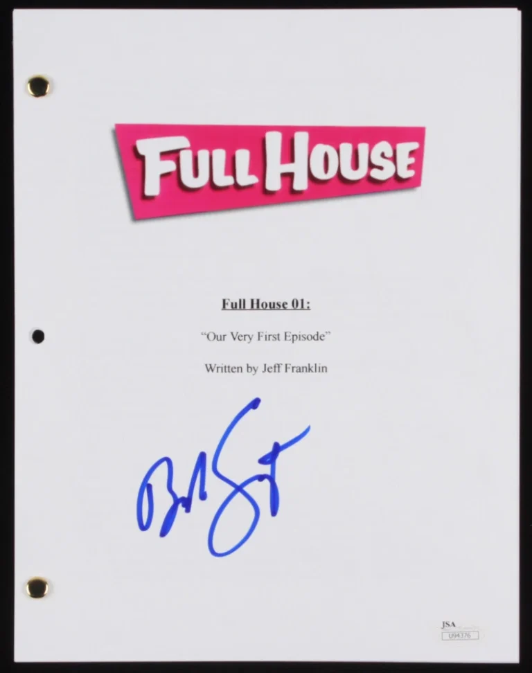 BOB SAGET AUTOGRAPHED 