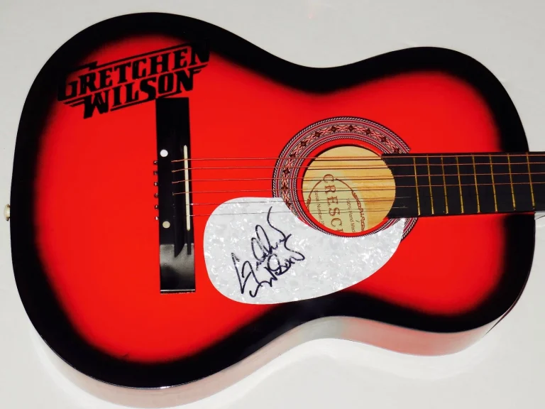 GRETCHEN WILSON AUTOGRAPHED GUITAR (REDNECK WOMAN) - W/ COA!
