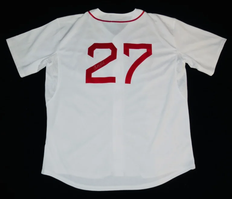 CARLTON FISK AUTOGRAPHED CUSTOM JERSEY (BOSTON RED SOX) W/ COA!
